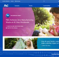 pg.com screenshot