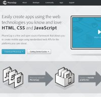 phonegap.com screenshot