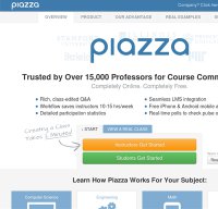 piazza.com screenshot