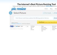 picresize.com screenshot