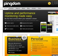 pingdom.com screenshot
