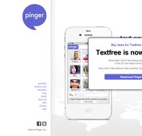 pinger.com screenshot