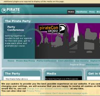 pirateparty.org.uk screenshot