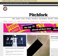 pitchfork.com screenshot