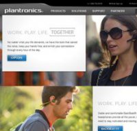 plantronics.com screenshot