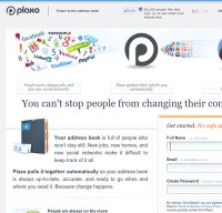 plaxo.com screenshot