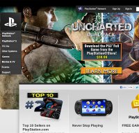 playstation.com screenshot