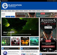 playstationtrophies.org screenshot