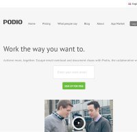 podio.com screenshot