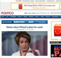 politico.com screenshot