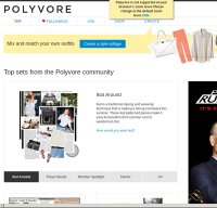 polyvore.com screenshot