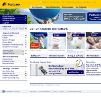 postbank.de screenshot