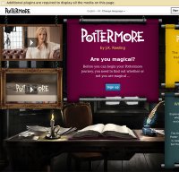 pottermore.com screenshot