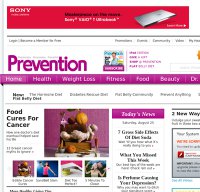 prevention.com screenshot