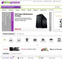 pricegrabber.com screenshot