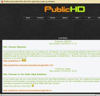 publichd.se screenshot