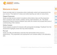 quest.cns.utexas.edu screenshot