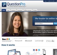 questionpro.com screenshot