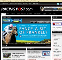 racingpost.com screenshot