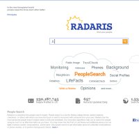 radaris.com screenshot