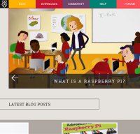 raspberrypi.org screenshot