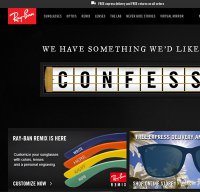 ray-ban.com screenshot