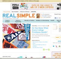 realsimple.com screenshot