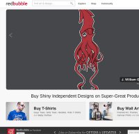 redbubble.com screenshot