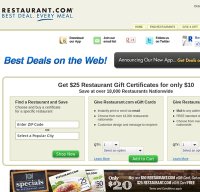 restaurant.com screenshot