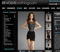 revolveclothing.com screenshot