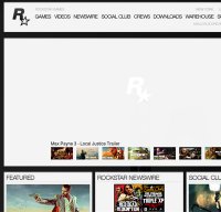 Screenshot RockStarGames.com