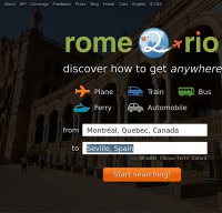 rome2rio.com screenshot