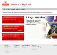 royalmail.com screenshot