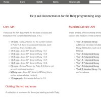 ruby-doc.org screenshot