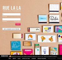 ruelala.com screenshot