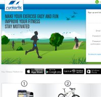 runtastic.com screenshot