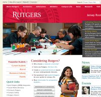 rutgers.edu screenshot