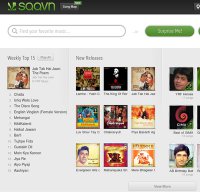 saavn.com screenshot