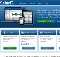 safaribooksonline.com screenshot