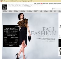 saksfifthavenue.com screenshot