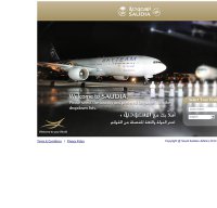 saudiairlines.com screenshot