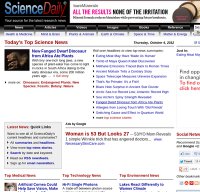 sciencedaily.com screenshot