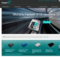 seagate.com screenshot