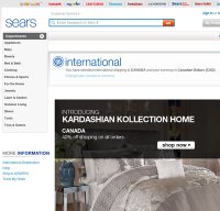 sears.com screenshot