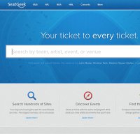 seatgeek.com screenshot