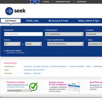 seek.com.au screenshot
