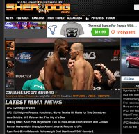 sherdog.com screenshot