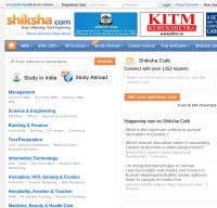 shiksha.com screenshot