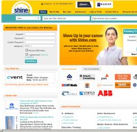 shine.com screenshot