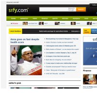 sify.com screenshot